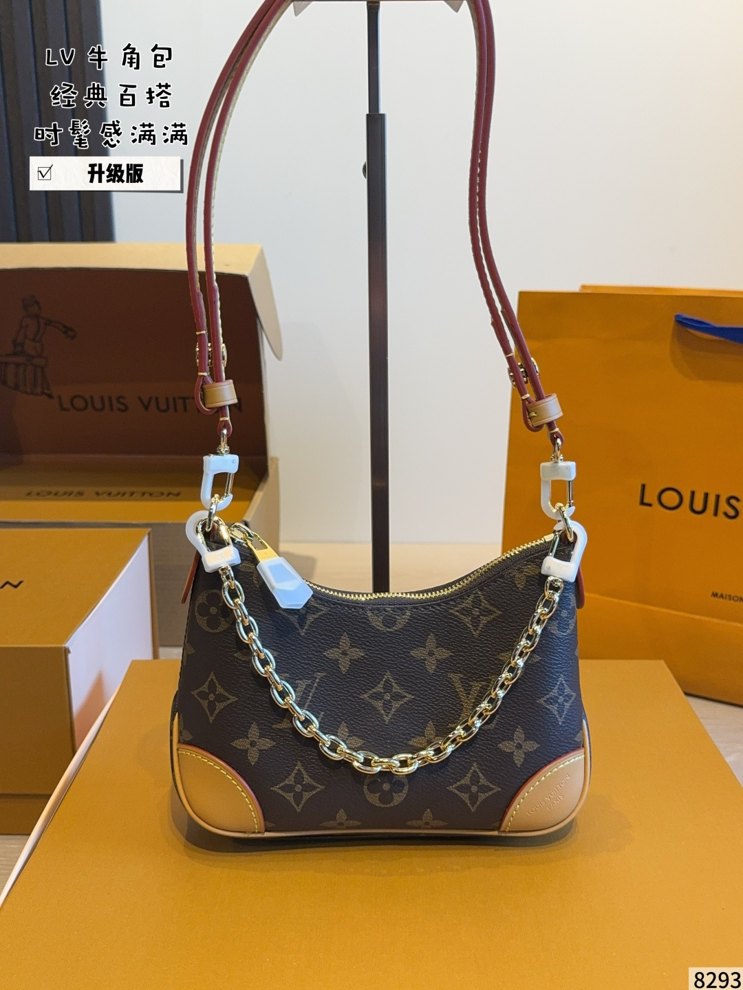 LV Monogram Handbag Monogram Canvas Crossbody Shoulder Bag